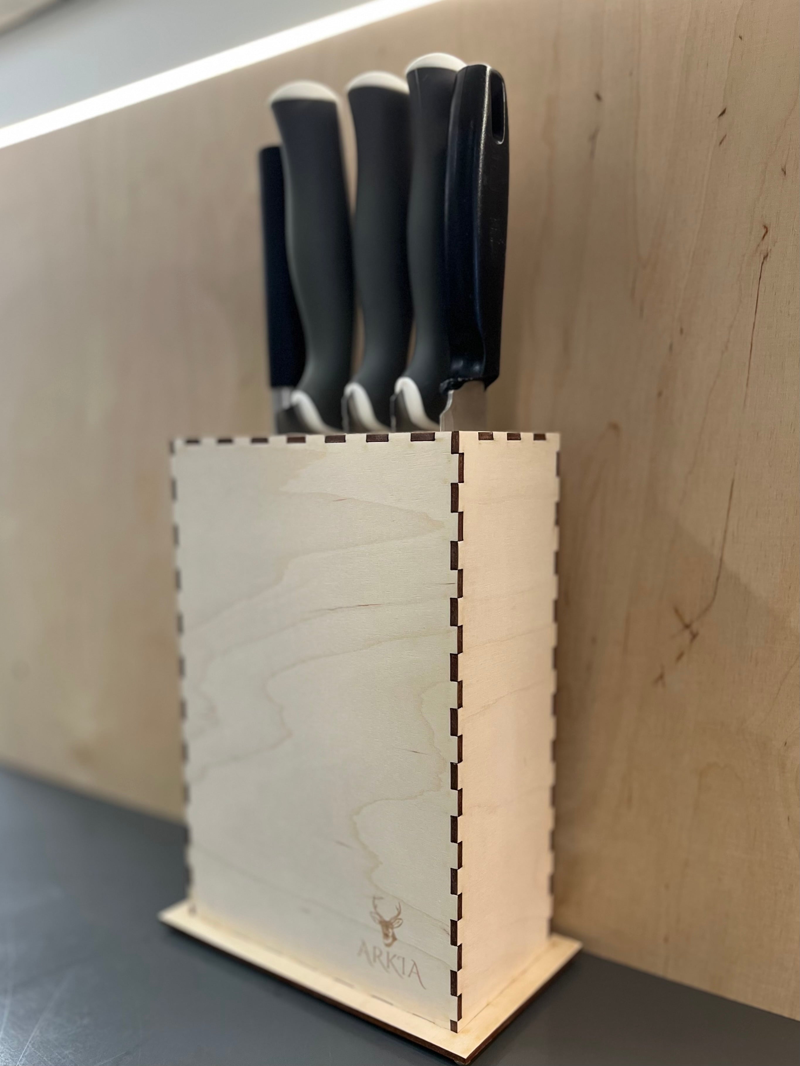 Keittiöveitsiteline